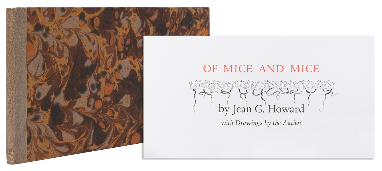  [TIDAL PRESS]. HOWARD, Jean G. Of Mice and Mice. [Cranberry...