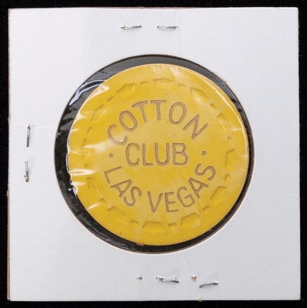  Cotton Club Las Vegas $25 Casino Chip. Second issue. R-7. D...