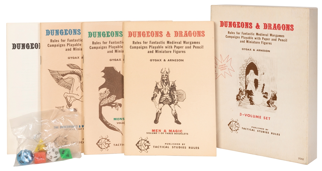  Dungeons & Dragons Original Collector’s Edition Box Se...