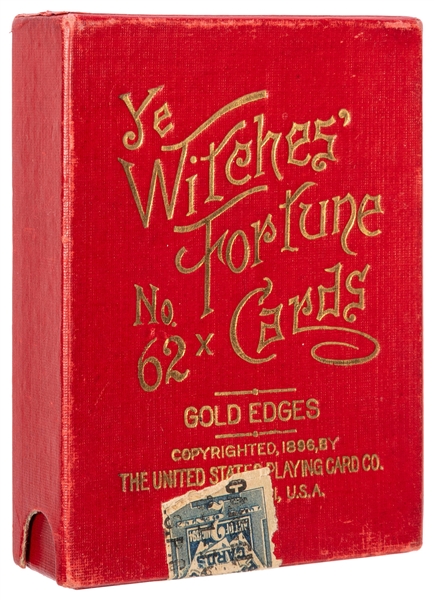  Ye Witches’ Fortune Cards No. 62x. USPC, 1896. Sealed with ...