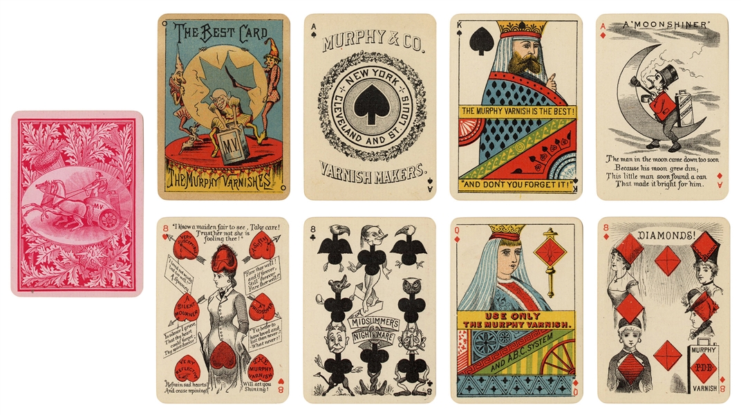  A. Dougherty “Murphy Varnish” Transformation Playing Cards....