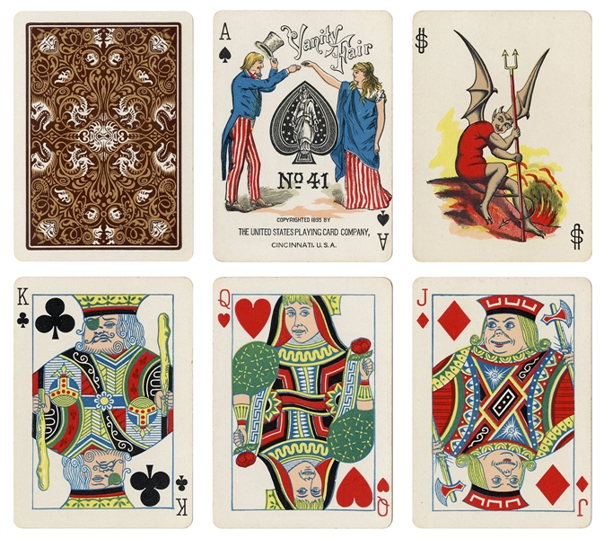  Vanity Fair No. 41 Transformation Playing Cards. Cincinnati...