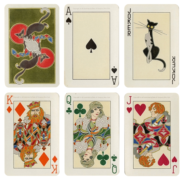 B. Dondorf Playing Cards for Saks & Company [of Fifth Avenu...