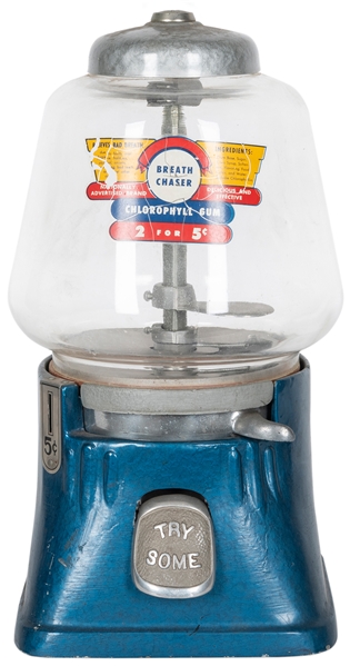  Silver King Corp. 5 Cent Gumball Machine. Aurora, IL: ca. 1...