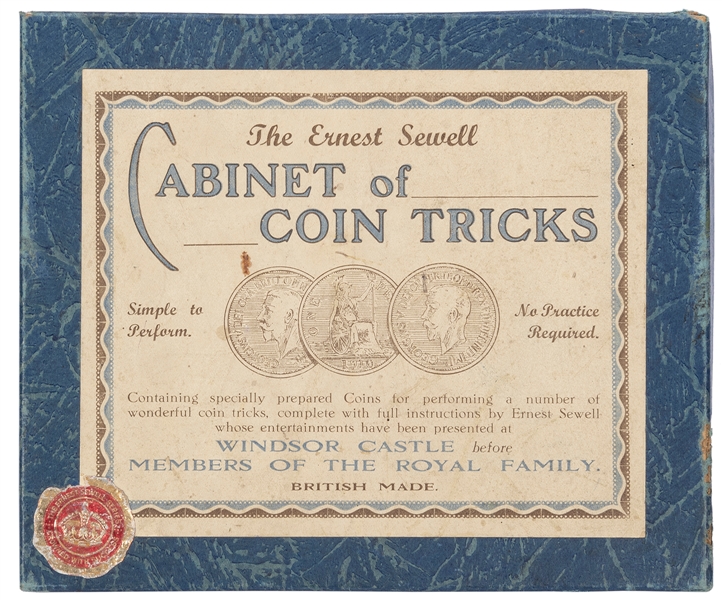  Cabinet of Coin Tricks. London: The Ernest Sewell Co., 1930...