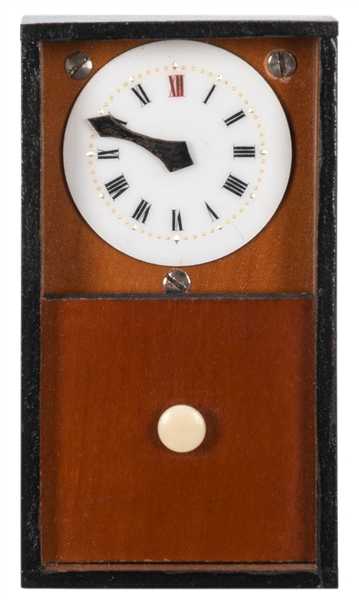  Clairvoyance Clock. Vienna: Karl Edler, ca. 1925. Miniature...