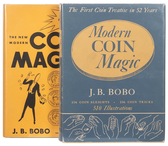Bobo, J.B. Modern Coin Magic and The New Modern Coin Magic....