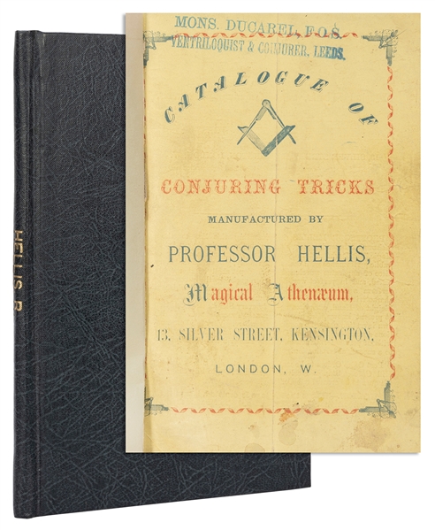  Hellis, Professor. Catalogue of Conjuring Tricks Manufactur...