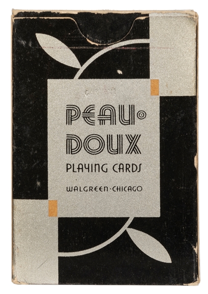  [Cardini] Cardini’s Silver Peau Doux playing cards. Chicago...