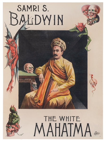  Baldwin, Samri. The White Mahatma. Cinciannti: The Enquirer...