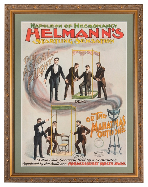  Helmann (William Morgan Robinson). Helmann’s Startling Sens...