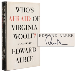  ALBEE, Edward (1928–2016). Who’s Afraid of Virginia Woolf? ...