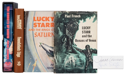  ASIMOV, Isaac (“Paul French”) (1920–1992). A group of 4 tit...