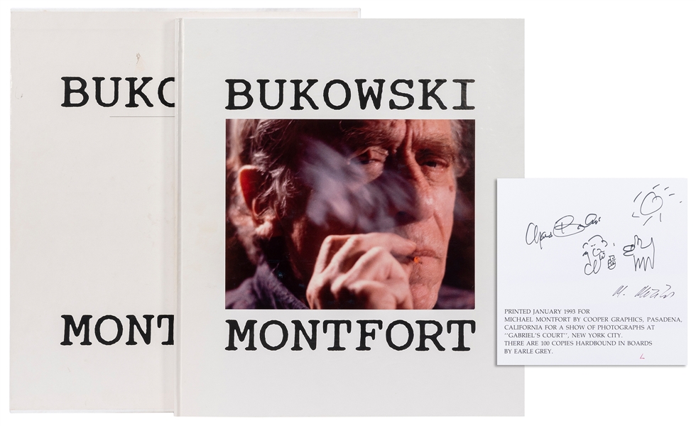  [BUKOWSKI, Charles (1920–1994)]. –– MONTFORT, Michael, phot...