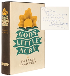  CALDWELL, Erskine (1903–1987). God’s Little Acre. New York:...