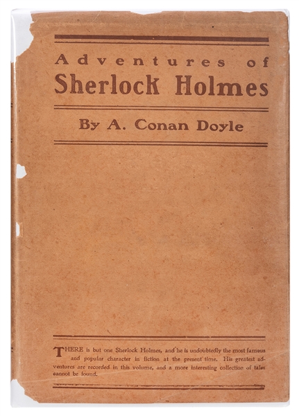  DOYLE, Arthur Conan (1859–1930). The Adventures of Sherlock...