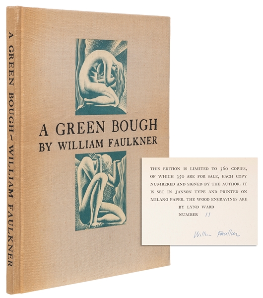  FAULKNER, William (1897–1962). A Green Bough. New York: Har...