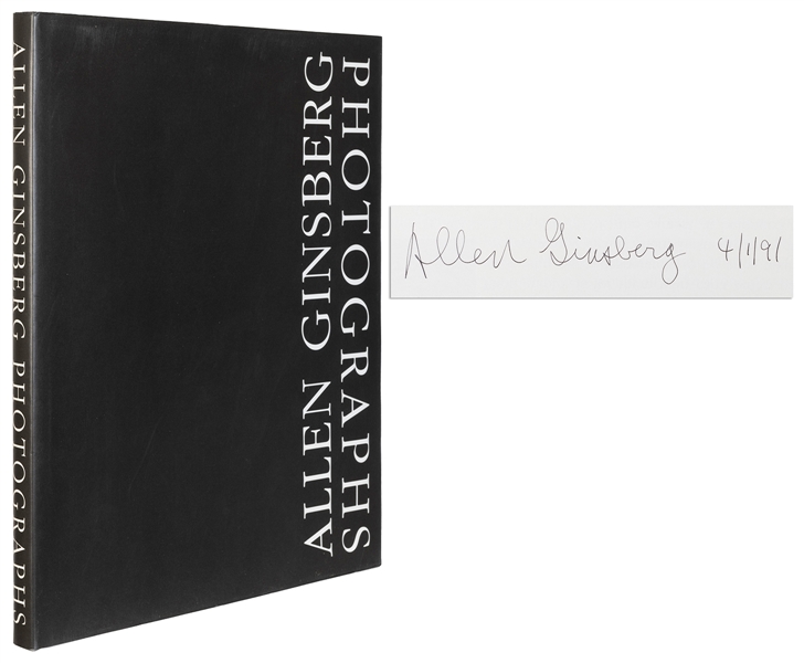  GINSBERG, Allen (1926–1997). Photographs. Edited by Raymond...