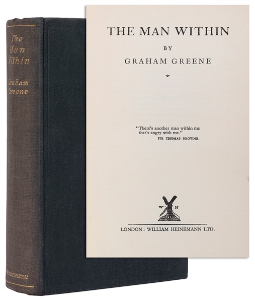  GREENE, Graham (1904–1991). The Man Within. London: William...