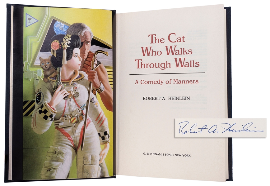  HEINLEIN, Robert A. (1907–1988). The Cat Who Walks Through ...