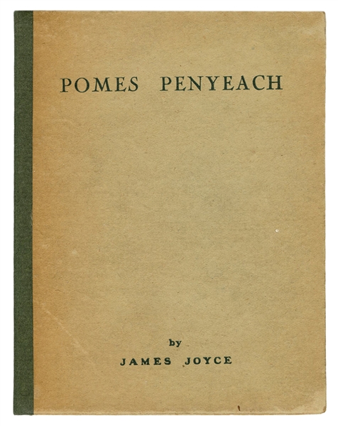  JOYCE, James (1882–1941). Pomes Penyeach. Paris: Shakespear...