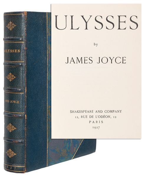  JOYCE, James (1882–1941). Ulysses. Paris: Shakespeare and C...