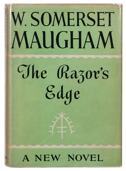  MAUGHAM, William Somerset (1874–1965). The Razor’s Edge. Lo...