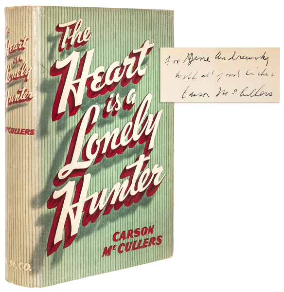  McCULLERS, Carson (1917–1967). The Heart is a Lonely Hunter...