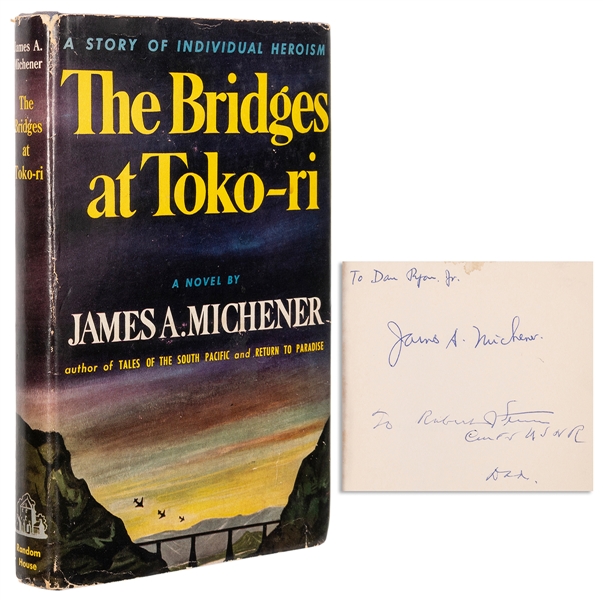  MICHENER, James A. (1907–1997). The Bridges at Toko–ri. [Ne...