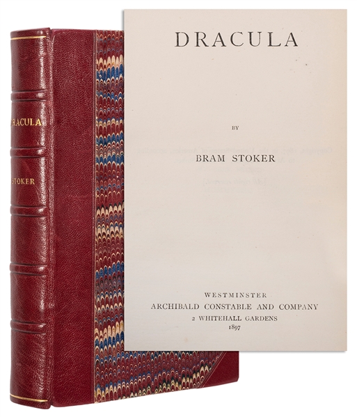  STOKER, Bram (1847–1912). Dracula. Westminster: Archibald C...