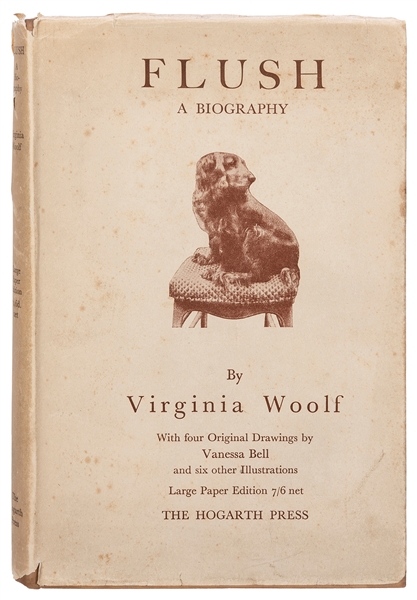  WOOLF, Virginia (1882-1941). Flush: A Biography. London: Th...