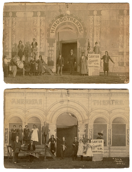  [CARNIVAL]. Early Savannah, Georgia carnival photographs. S...