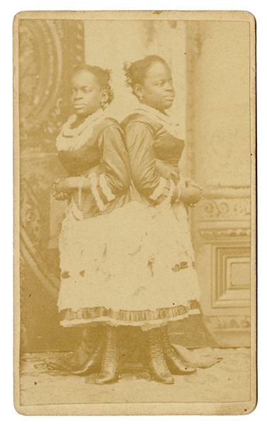  MILLIE-CHRISTINE (Millie and Christine McKoy, 1851-1912). C...