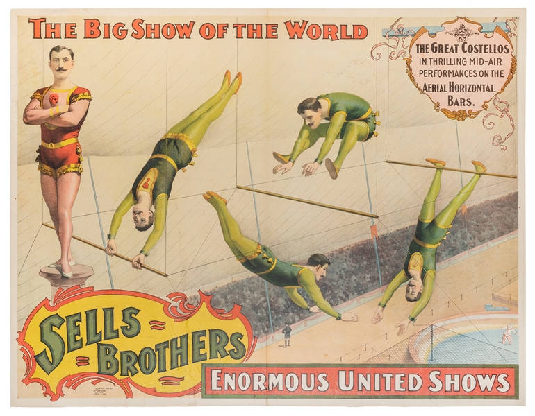  Sells Brothers Enormous United Shows / The Great Costellos....