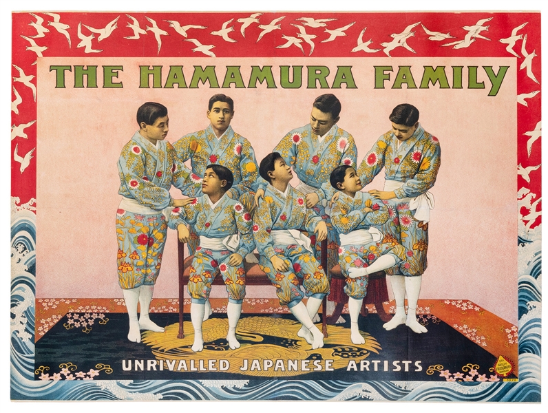  The Hamamura Family. Hamburg: Adolph Friedlander, 1913. Han...