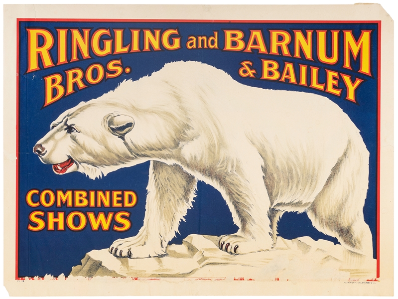  Ringling Bros. and Barnum & Bailey Circus / Polar Bear. Chi...