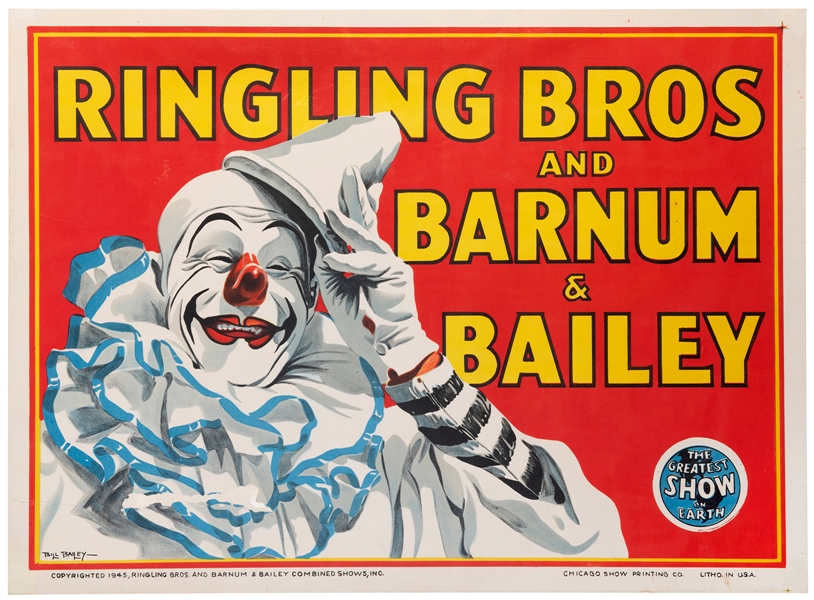  BAILEY, Bill. Ringling Bros. and Barnum & Bailey Circus / C...