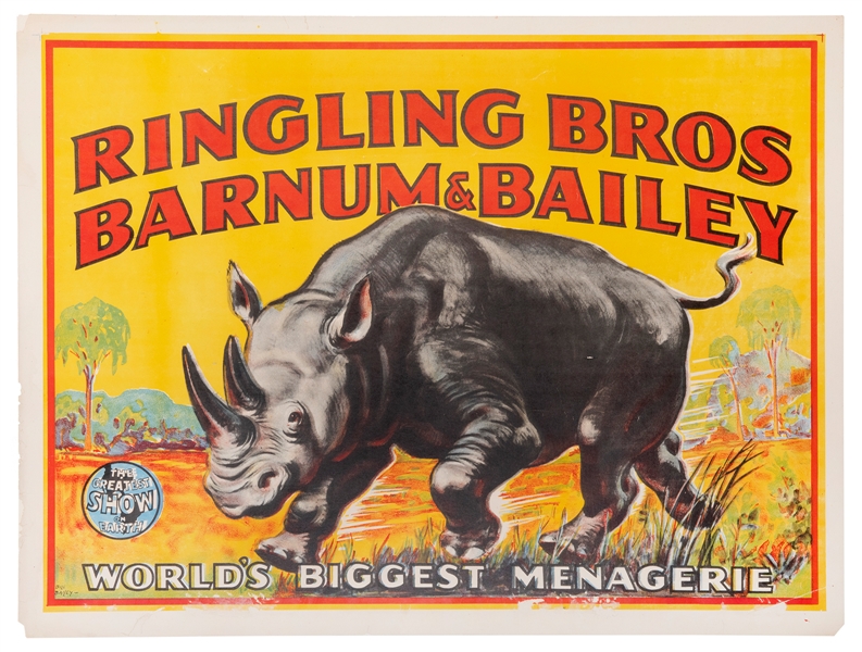  BAILEY, Bill. Ringling Bros. and Barnum & Bailey Circus / W...