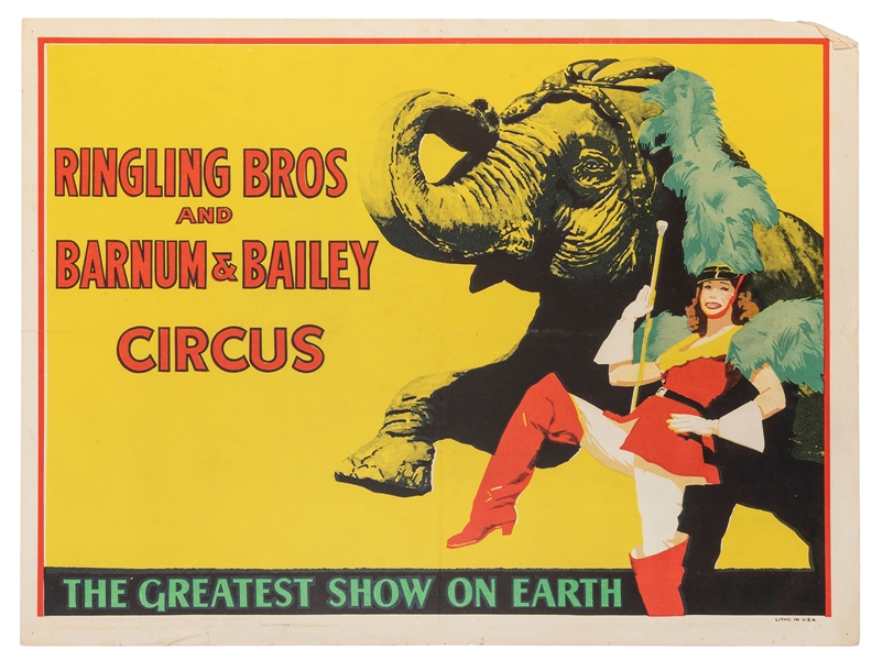  Ringling Bros. and Barnum & Bailey Circus / [Majorette with...