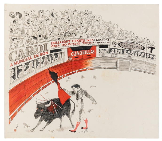  BALLANTINE, Bill (1910-1999). Bullfighter / matador origina...