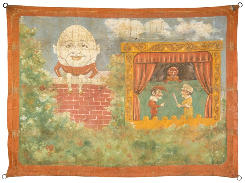  Humpty Dumpty Sideshow Banner. Cincinnati: Showman’s Art Se...