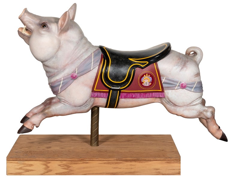  Dentzel Carousel Pig. Philadelphia: G.A. Dentzel Company, c...