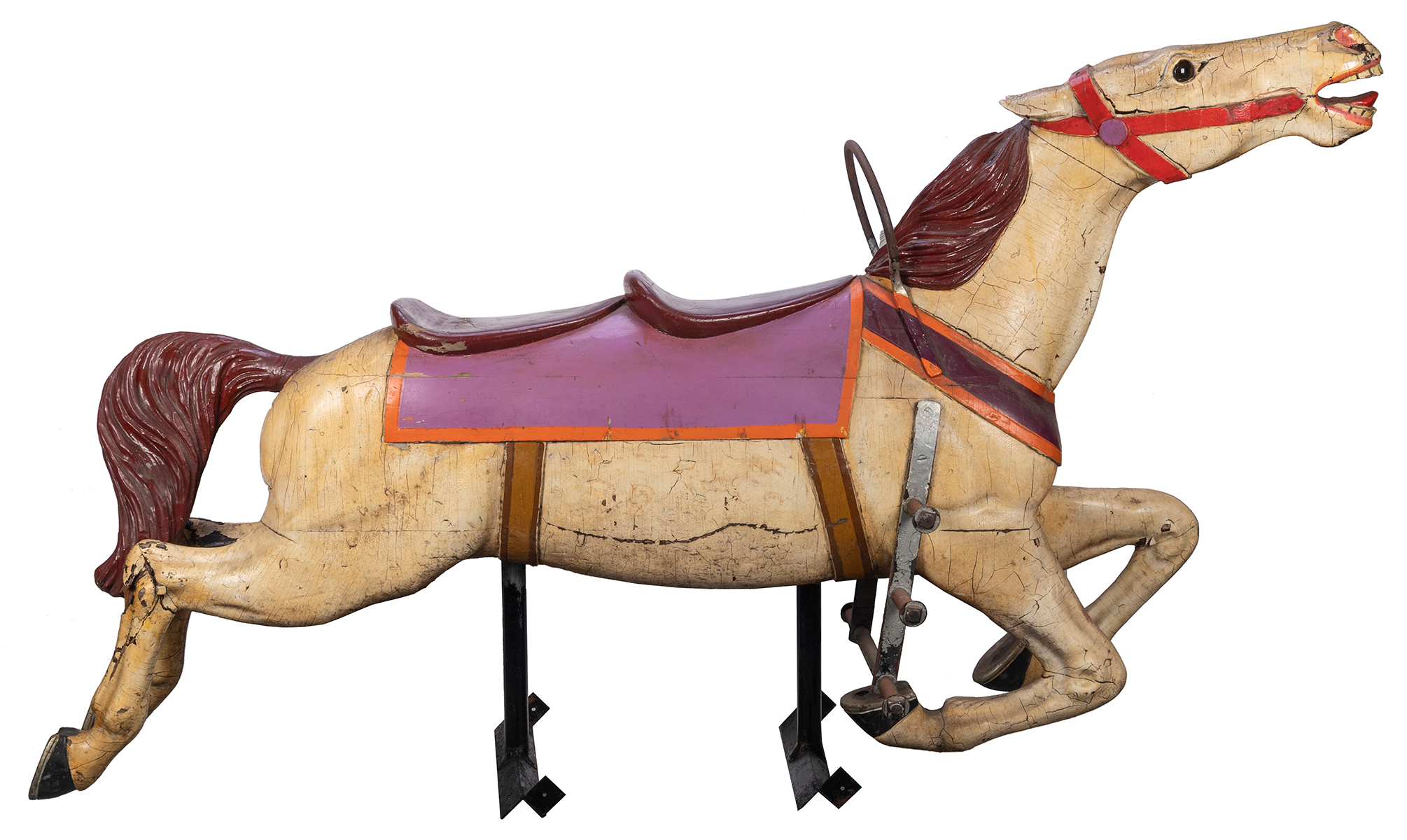 Lot Detail - Prior & Church Cedar Downs Derby Racer Two-Seater Horse. De...