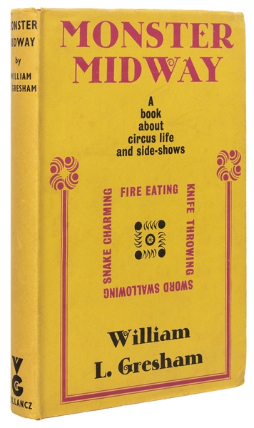  GRESHAM, William Lindsay. Monster Midway. London: Victor Go...