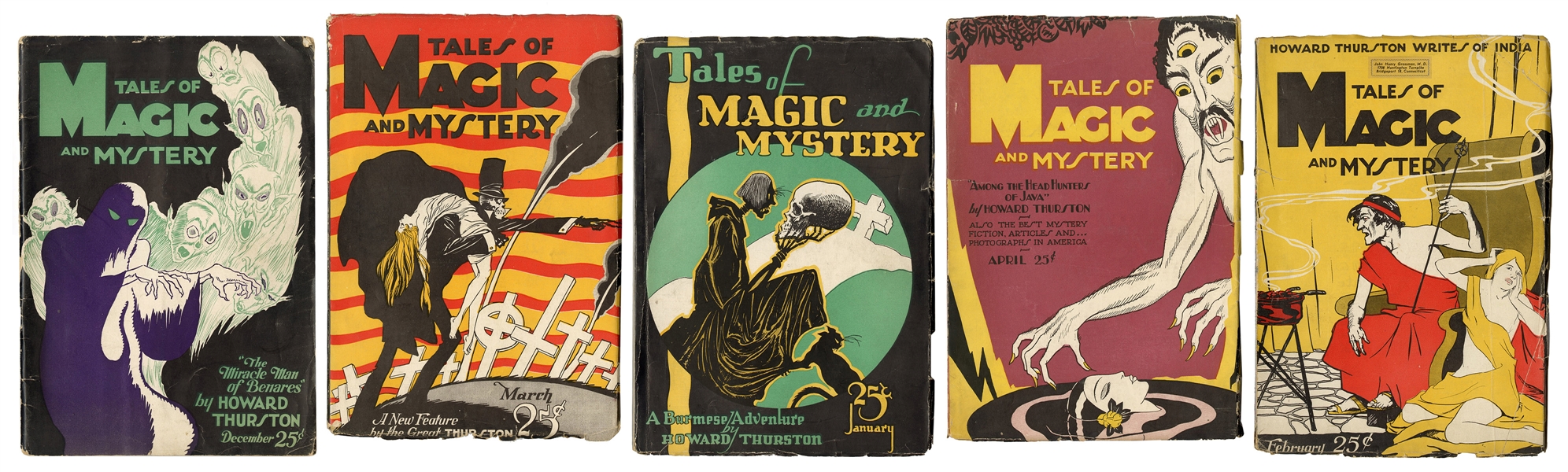  [PULPS]. Tales of Magic and Mystery. Complete File. New Yor...