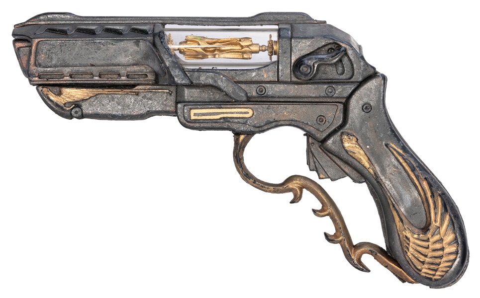  Caine Wise Screen-Used Prop Gun from Jupiter Ascending. Ori...