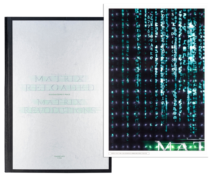  Concept Art from The Matrix Reloaded and The Matrix Revolut...