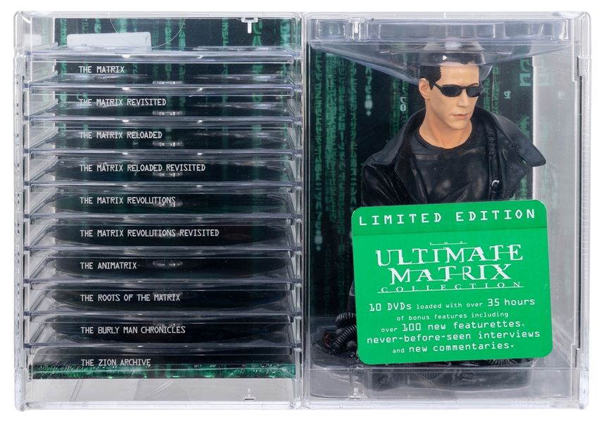  A Trio of The Ultimate Matrix DVD Collections. 2004. A coll...