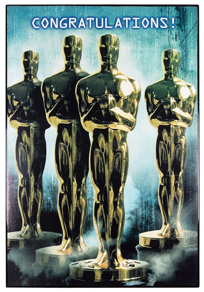  The Matrix Academy Awards Congratulations Poster. 2000. Pos...