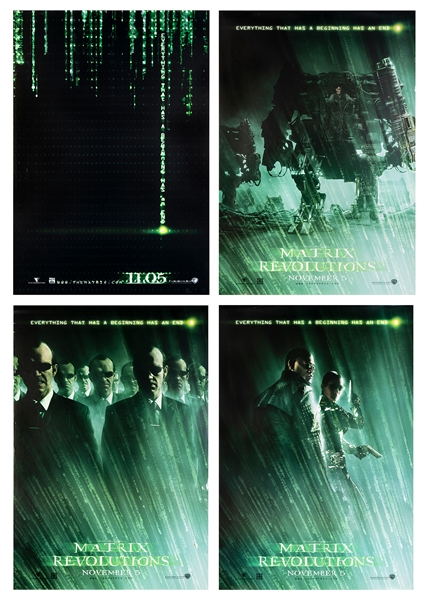  The Matrix Revolutions Posters One-Sheet Poster Lot (80+). ...